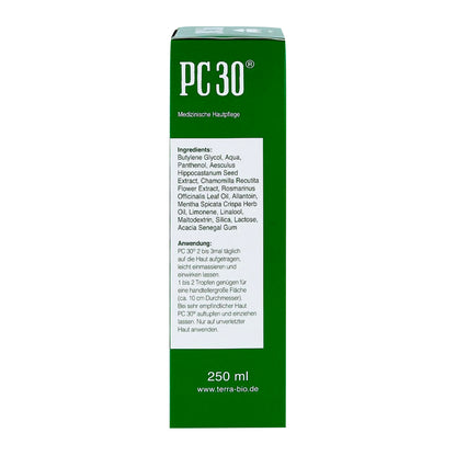 PC 30 Liquid 250 ml side - VicNic.com