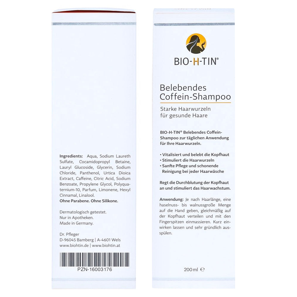 Bio-H-Tin Caffeine Shampoo back - VicNic.com