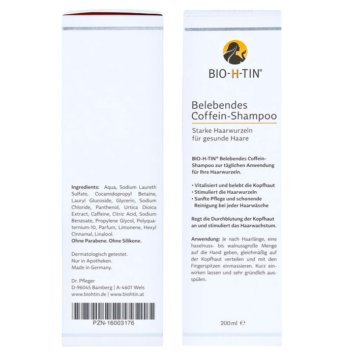 Bio-H-Tin Caffeine Shampoo back - VicNic.com