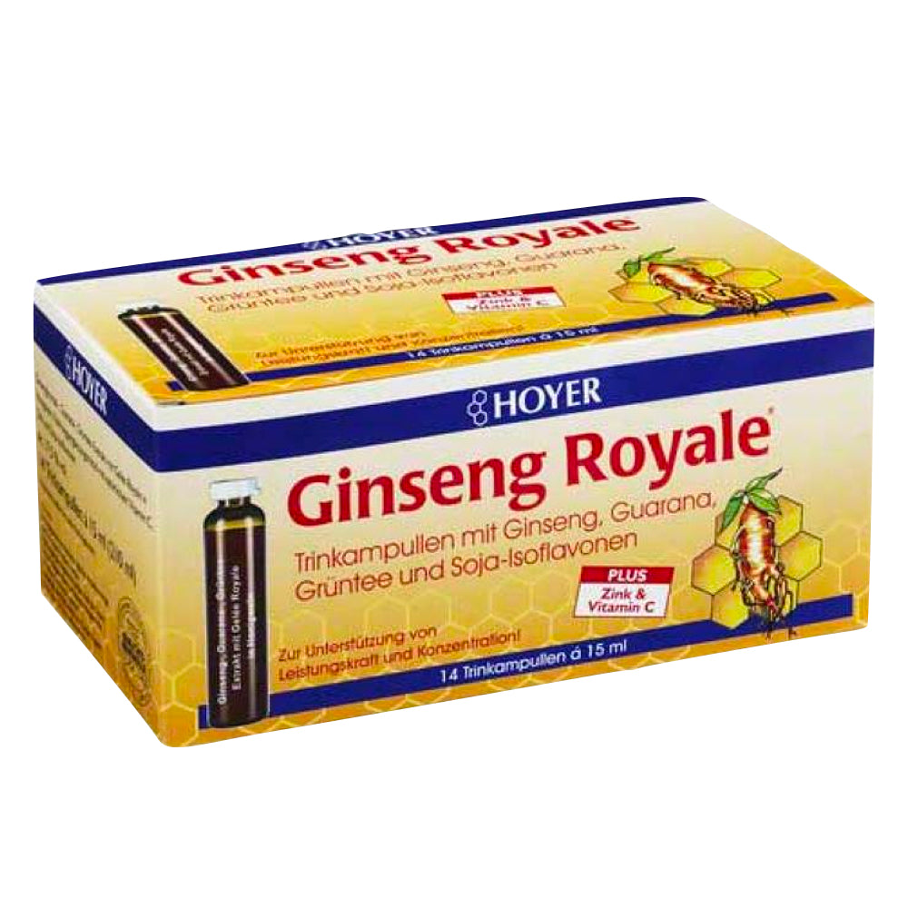 Hoyer Ginseng Royal Drink Sticle 14x15 ml