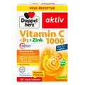 Doppelherz Vitamin C 1000 + D3 + Zinc DEPOT for Immune Support 60 pcs