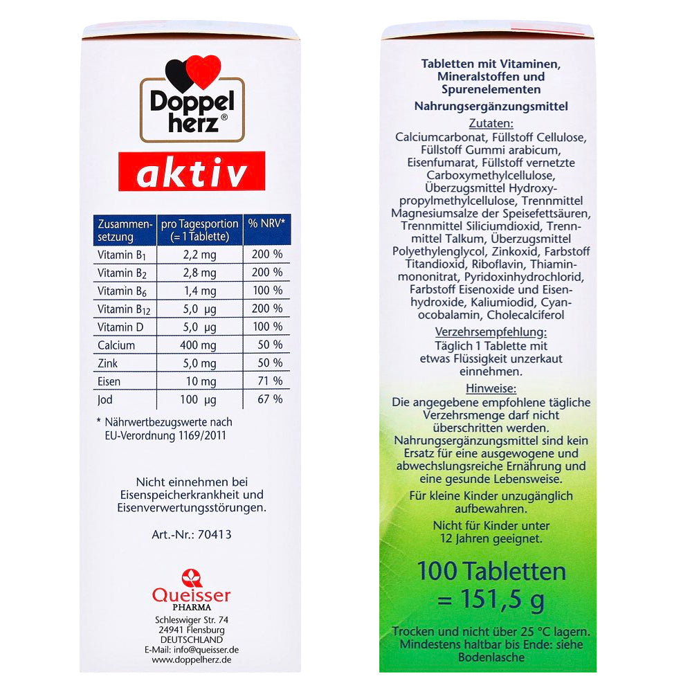 <tc>Doppelherz</tc> χορτοφάγους μιταμίνες + ορυκτά 100 τεμ.