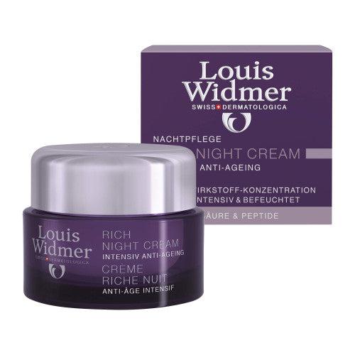 Louis Widmer Rich Night Cream Lightly Scented 50 ml