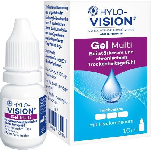 Hylo Vision Gel Multi Eye Drops 10 ml