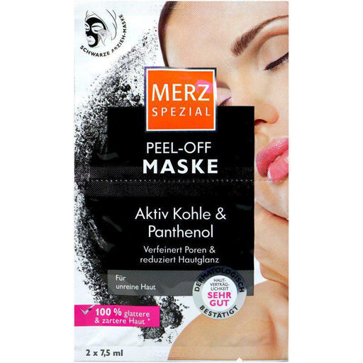 Merz Active Carbon Peel Off Mask 2 x 7.5 ml