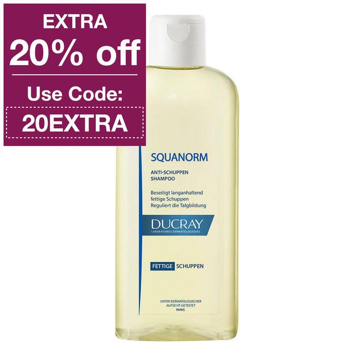 Ducray Squanorm Shampoo - Anti Oily Dandruff - bottle