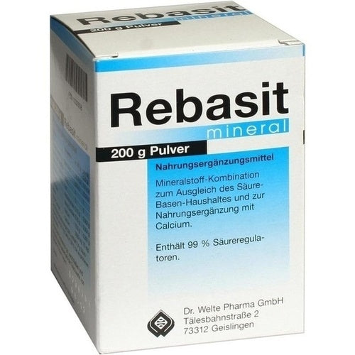 Dr. Welte Pharma Gmbh Rebasit Mineral Powder 200 g