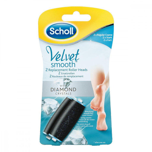 Scholl Velvet Smooth Replacement Roller Heads 1 pack