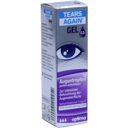 OPTIMA Pharmazeutische GmbH Tears Again Gel Eye Drops 10 ml belongs to the category of Eye Cream, Tea
