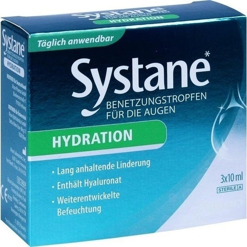 Systane Hydration Wetting Drops For The Eyes 3X10 ml