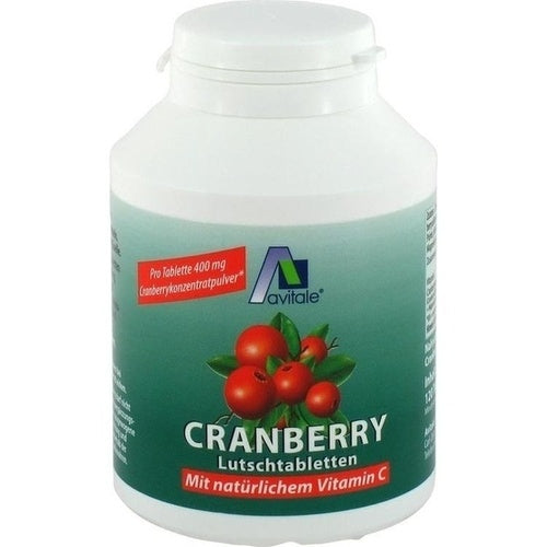 Avitale Gmbh Cranberry Lozenges 120 pcs