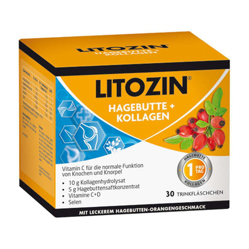LITOZIN Rose Hip + Collagen 30x25ml