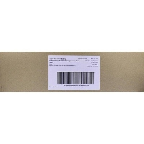 Nutricia Gmbh Fortimel Energy Multi Fiber Strawberry Flavor 8X4X200 ml