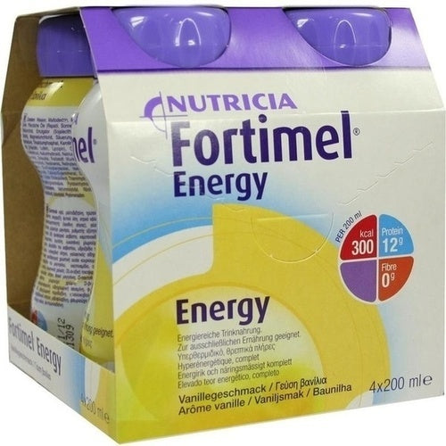 Nutricia Gmbh Fortimel Energy Vanilla Flavor 4X200 ml
