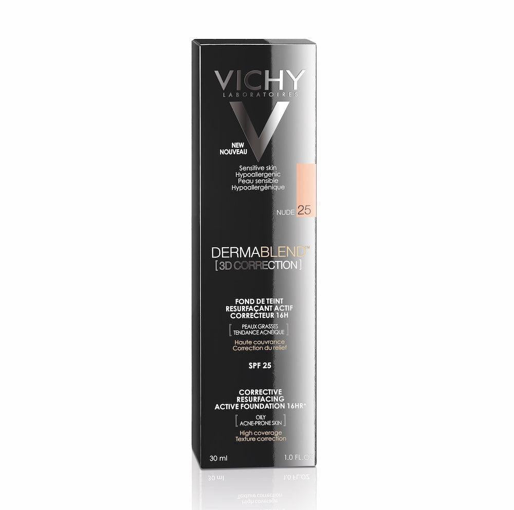 Vichy Dermablend 3D 修容粉底液 - 25 Nude 