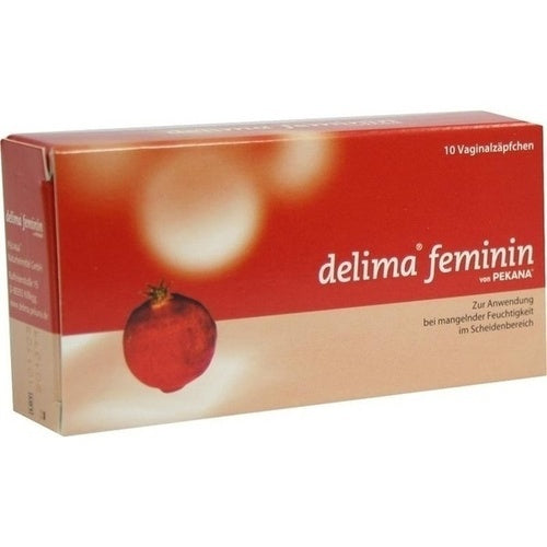 Pekana Naturheilmittel Gmbh Delima Feminine Vaginalovula 10 pcs