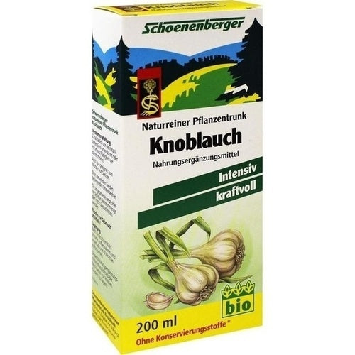 Salus Pharma Gmbh Garlic Natural Pure Pflanzentr.Schoenenberger 200 ml