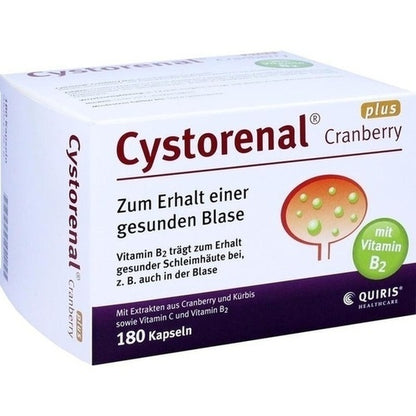 Quiris Healthcare Gmbh & Co. Kg Cystorenal Cranberry Plus Capsules 180 pcs