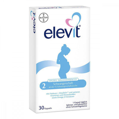 <tc>Elevit</tc> 2 bløde graviditetskapsler til støtte for moderen