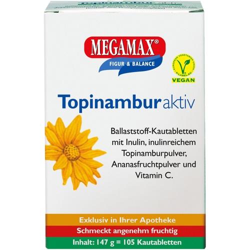 Megamax B.V. Topinambur Active Megamax Chewable Tablets 105 pcs