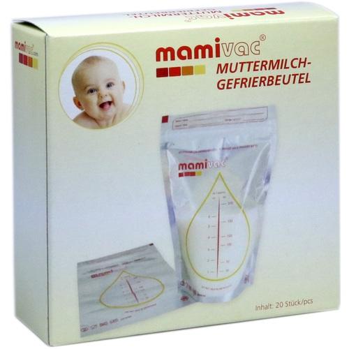 Kaweco Gmbh Mamivac Freezer Bags For Breast Milk 20 pcs