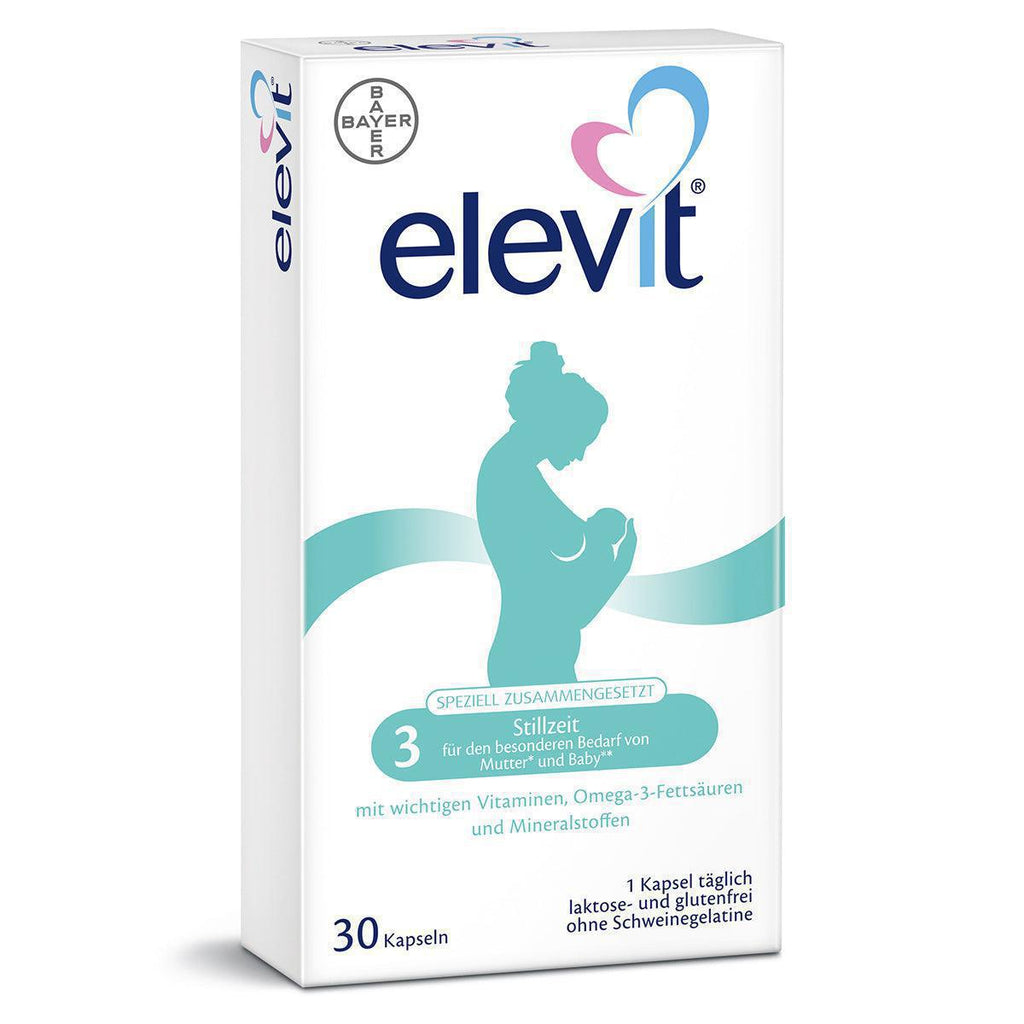 <tc>Elevit</tc> 3 Cápsulas blandas para la lactancia materna: nutrición para la madre y el niño