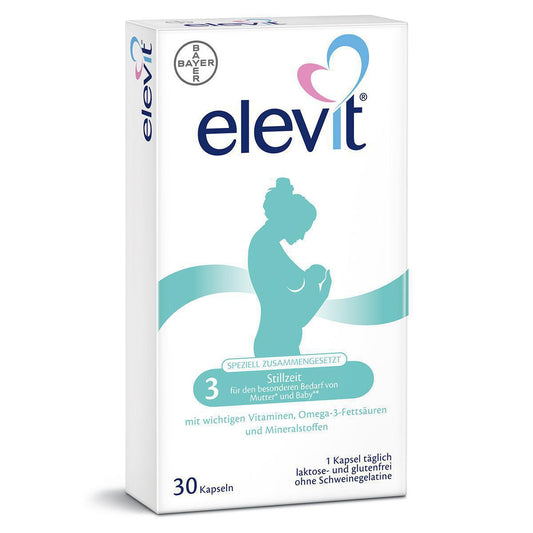 Elevit 3 Breastfeeding Nourishment for Mother and Child Soft Capsules