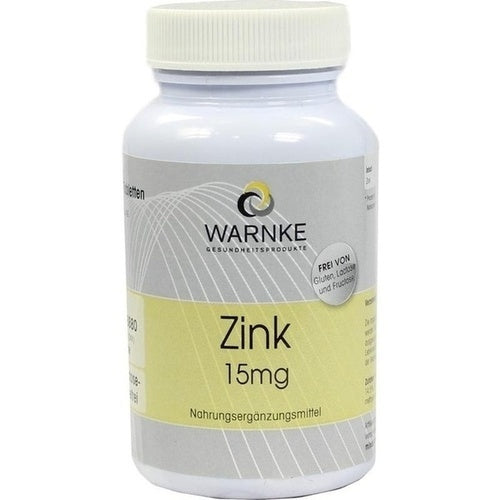 Warnke Vitalstoffe Gmbh Zinc 15 Mg Tablets 250 pcs