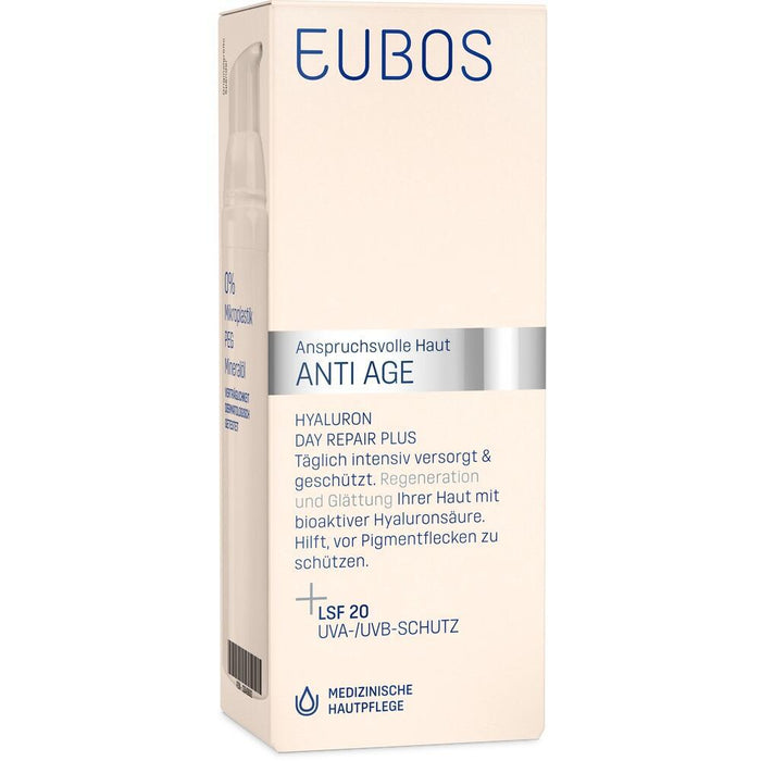 Eubos Anti-Age Hyaluron Day repair Plus SPF20 box - VicNic.com