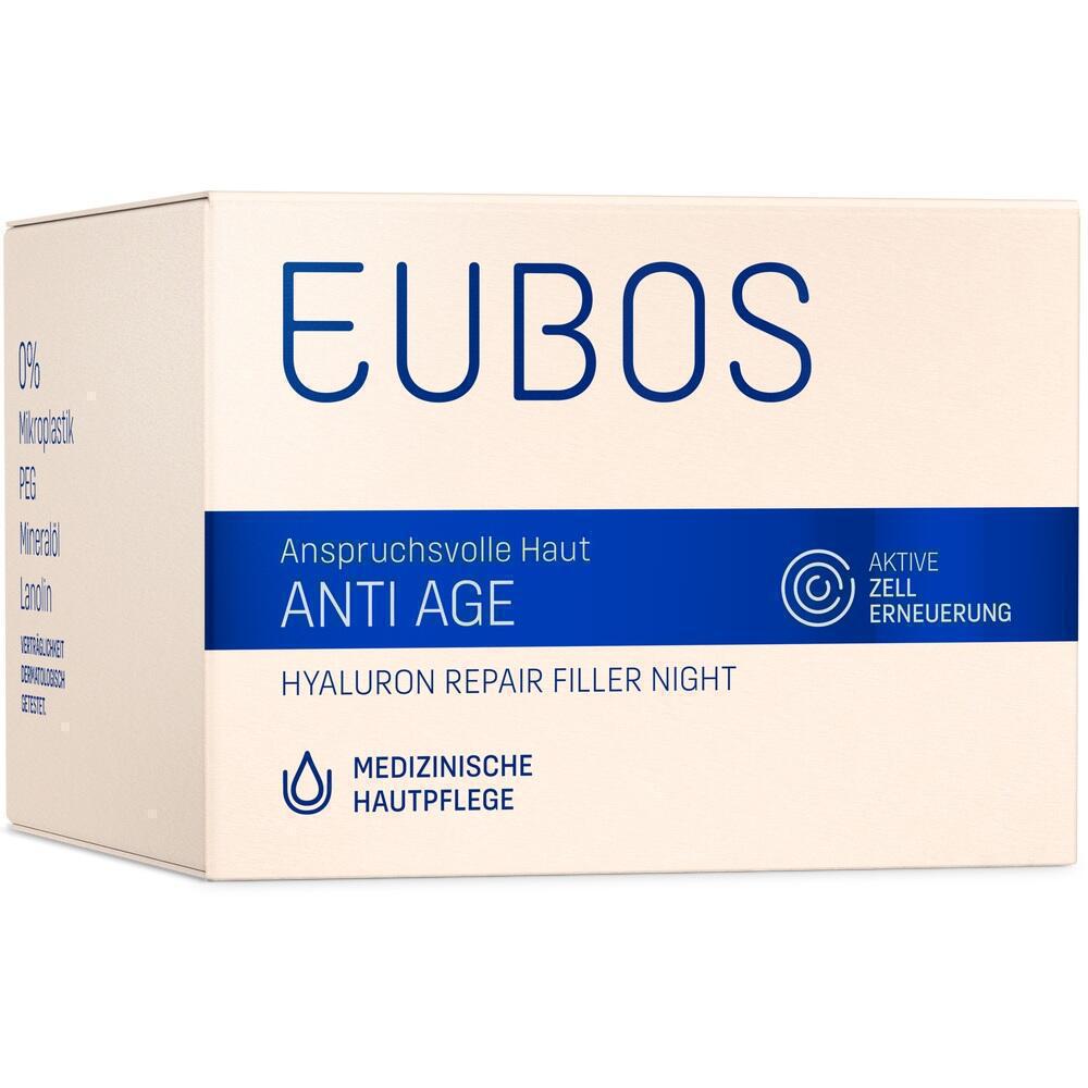 Eubos Hyaluronic Acid Repair Filler Night 50 ml