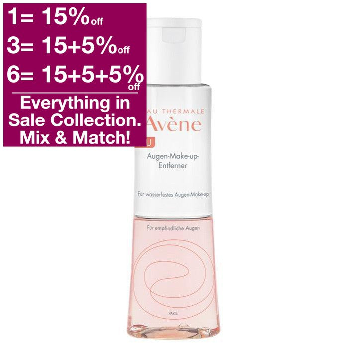 Avene Eye Make-up Remover For Waterproof Eye Make-up 125 ml