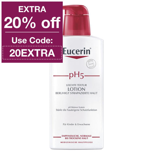 Eucerin pH5 Lotion with Pump 400 ml (normal - dry skin)
