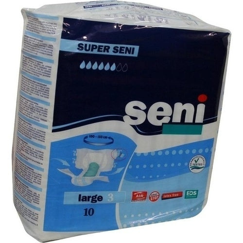 Buy Seni Super Breathable Adult Diapers - 30 Pieces (Large) Online