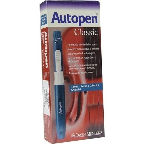 Autopen® is a reusable pen that can be equipped with exchangeable ampoules and is compatible with all pen needles. It has a unique side release mechanism that makes injection and handling even easier.