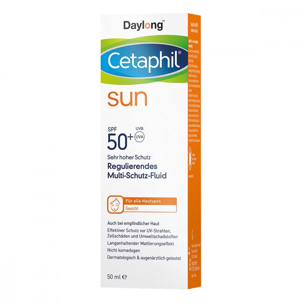 Cetaphil Sun Daylong Regulating Multi-Shield Fluid Face SPF50+ box