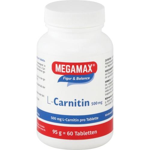 Megamax B.V. L-Carnipure 500 Mg Chewable 60 pcs