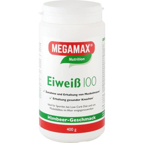 Megamax B.V. Protein 100 Raspberry Quark Powder Megamax 400 g