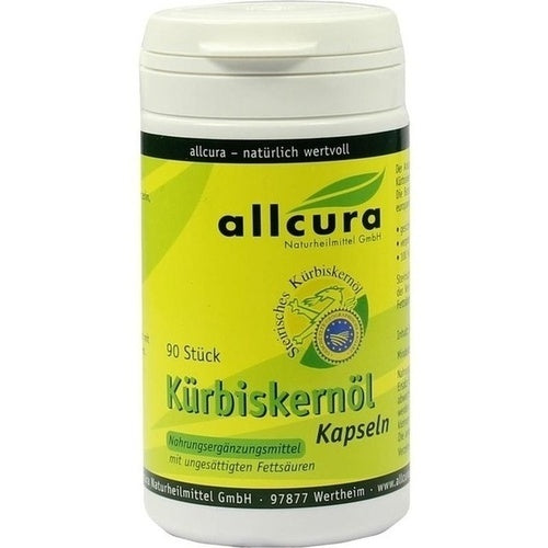 Allcura Naturheilmittel Gmbh Pumpkin Seed Oil Capsules 90 pcs