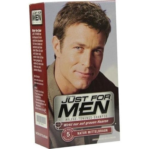 Pharma Netzwerk Pnw Gmbh Just For Men Shampoo Mid Brown Tint 60 ml