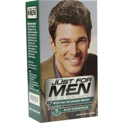 Pharma Netzwerk Pnw Gmbh Just For Men Toning Shampoo Black Brown 60 ml