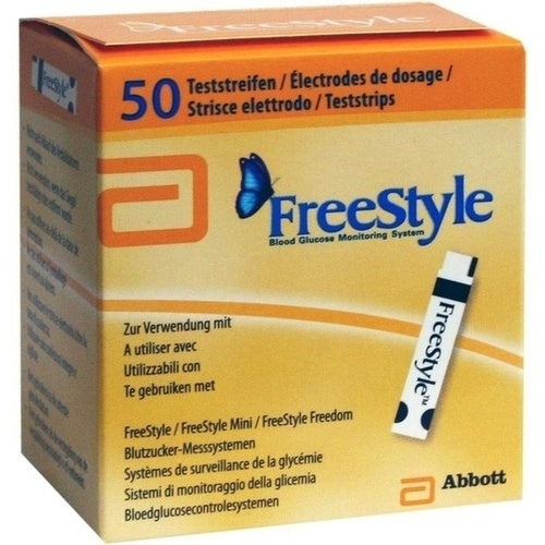 Abbott Gmbh & Co. Kg Abbott Diabetes Care Freestyle Test Strips 50 pcs