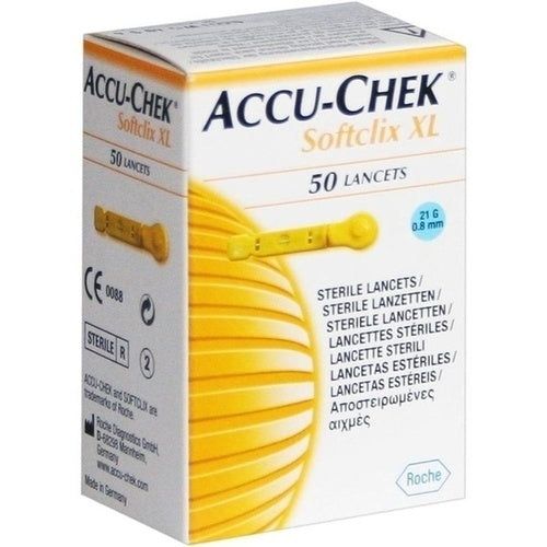 Roche Diabetes Care Deutschland Gmbh Accu Chek Softclix Lancet Xl 50 pcs