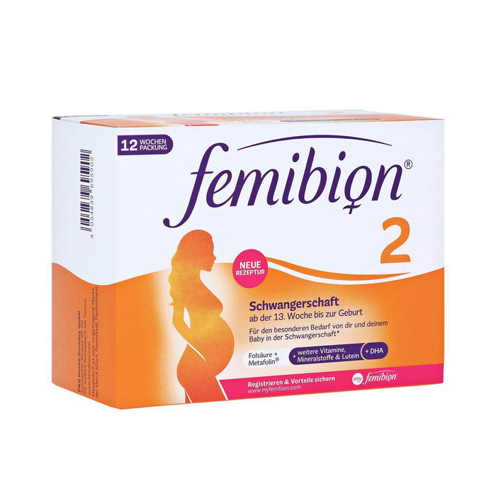 Femibion 2 Pregnancy 2 x 84 capsules (12 weeks usage)