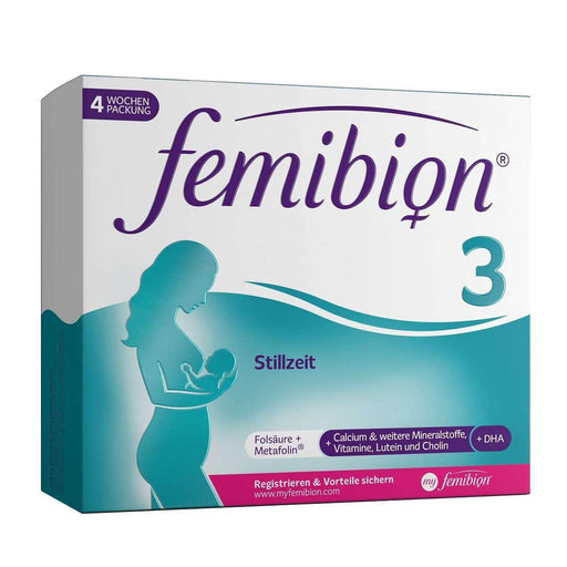 Femibion 3 Lactation 28 Tablets (4 Weeks Usage)