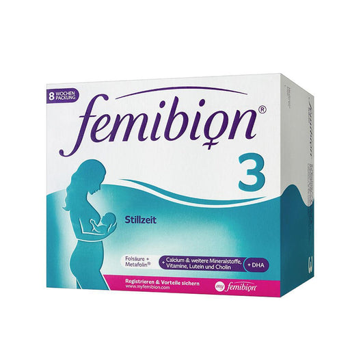 Femibion 3 breastfeeding 2 x 56 tablets (8 weeks usage)