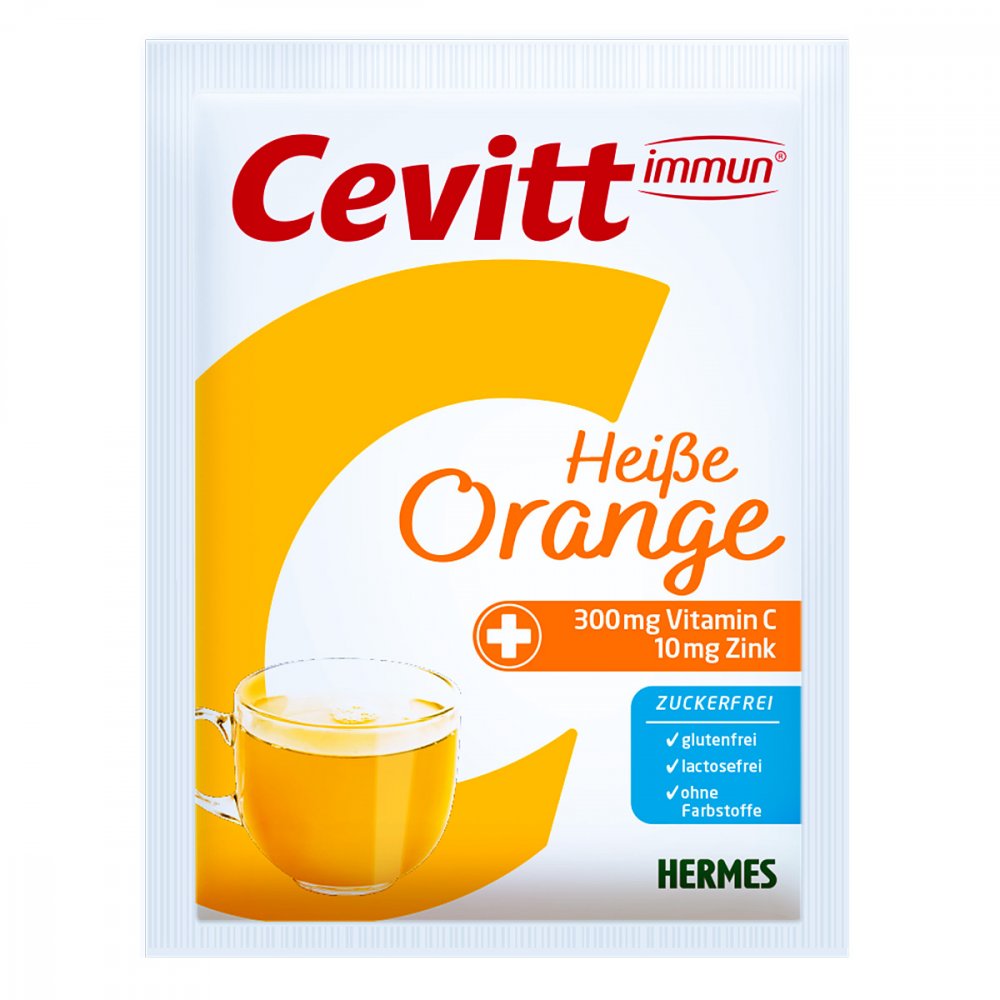 Cevitt Immune Hot Drink - Orange (sugar free) 14 Pcs