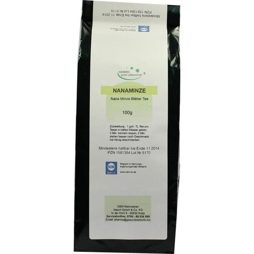 G & M Naturwaren Import Gmbh & Co. Kg Nanaminze Leaf Tea 100 g