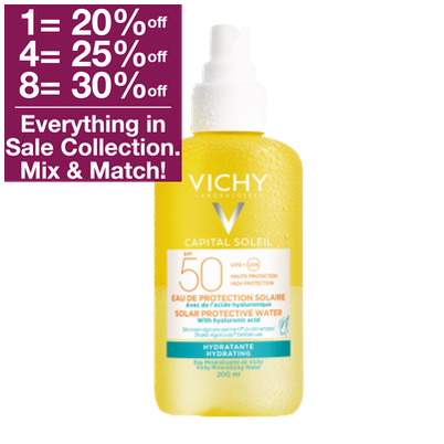 Vichy Capital Soleil Solar Protective Water SPF 50 + Hyaluron 200 ml