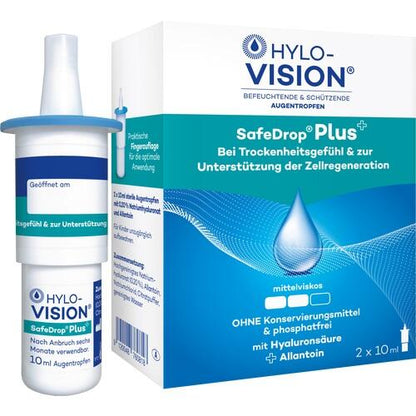 OmniVision GmbH Hylo-vision Safedrop Plus Eye Drops 2X10 ml belongs to the category of