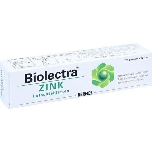 Hermes Arzneimittel Gmbh Biolectra Zinc Lozenges 20 pcs